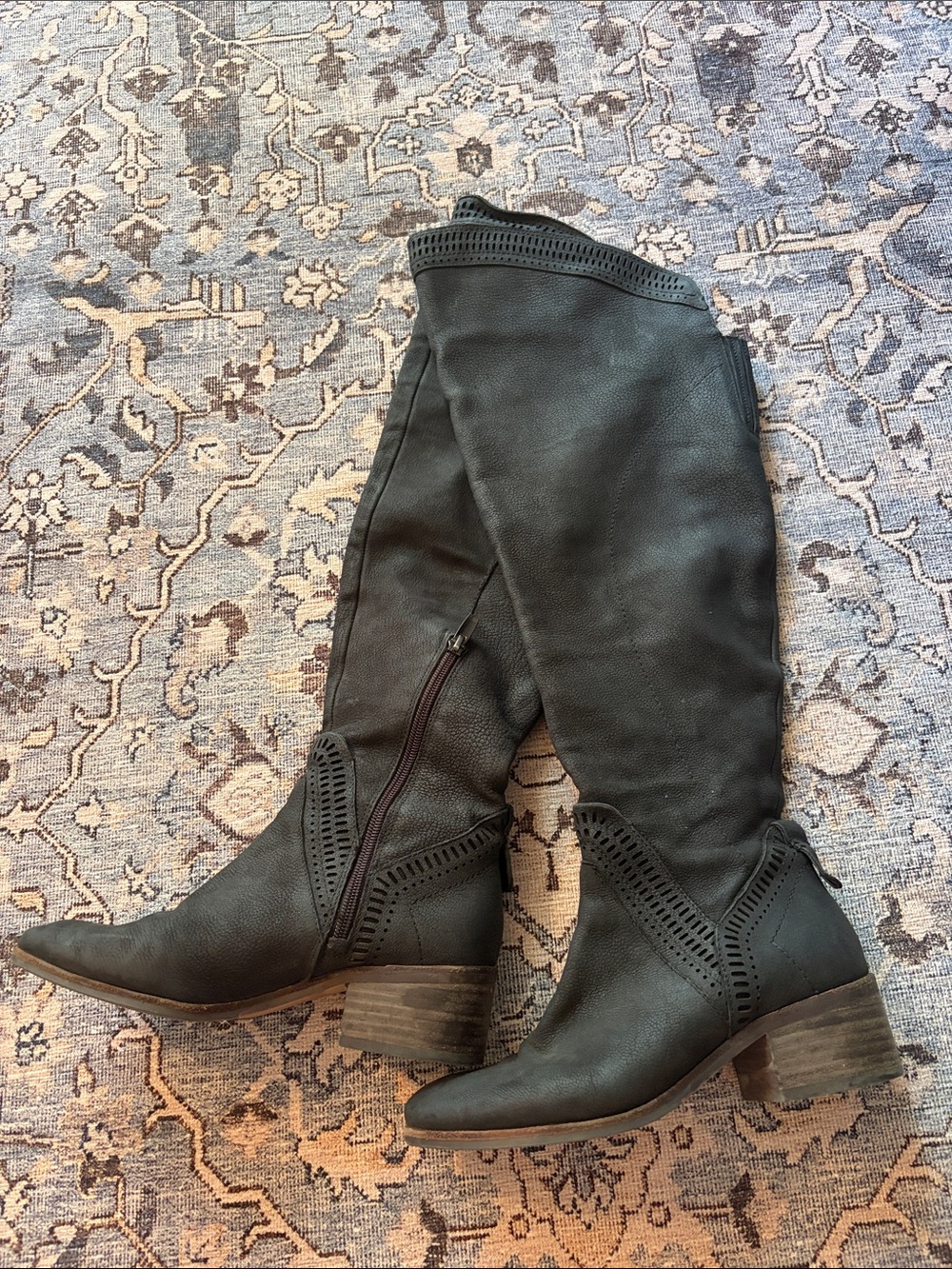 Vince Camuto Karinda Over The Knee Boot, Black, 6M